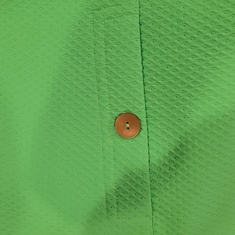 Nina Mclemore Pique Green Jacket - Picture 4 of 6